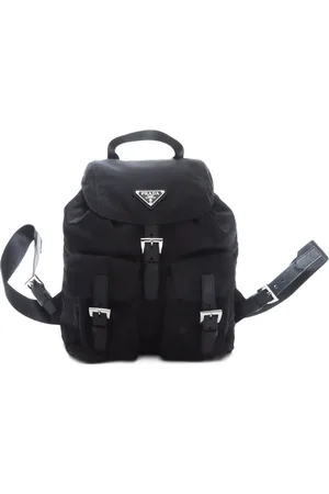 Prada 2000-2020s Rucksack mit Triangel-Logo