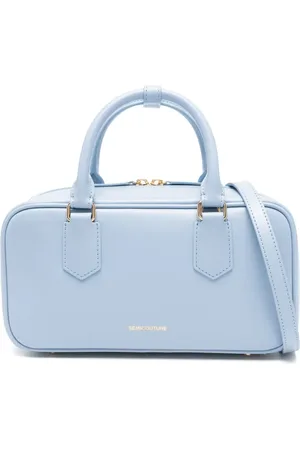 SEMICOUTURE Schultertasche mit Logo-Prägung