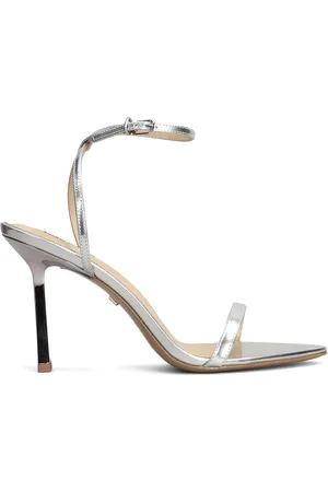 Lola Cruz Vicenza Sandalen im Metallic-Look