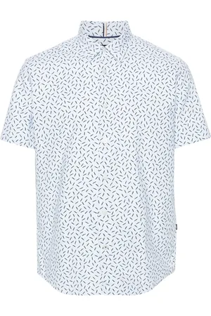 HUGO BOSS Hemd mit abstraktem Muster