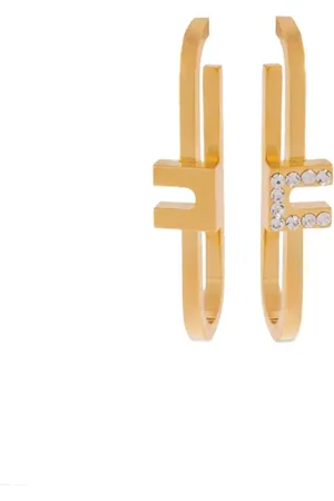 Elisabetta Franchi Ohrringe mit C-Logo