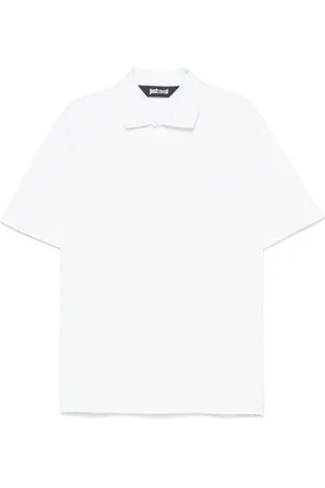 Roberto Cavalli Poloshirt mit Logo-Print
