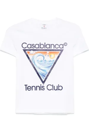 Casablanca T-Shirt mit Tennis Club Icon-Print