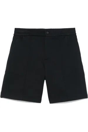 Emporio Armani Shorts mit Logo-Schild