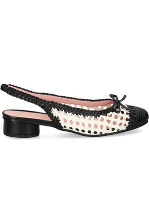 Pretty Ballerinas Gewebte Slingback-Ballerinas