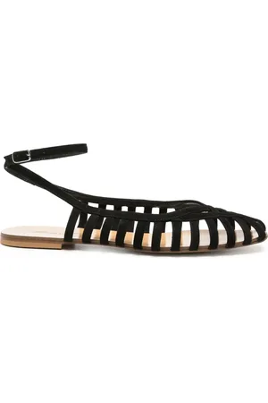 ANNA F. 513 Sandalen aus Wildleder