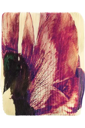 Issey Miyake Schal mit Blumen-Print
