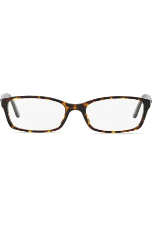 Burberry Eckige Brille mit Logo-Schild