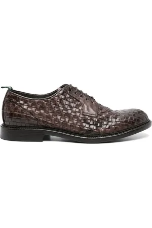 Green george Gewebte Derby-Schuhe