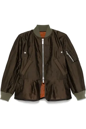 SACAI Plissierte Bomberjacke