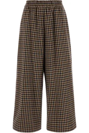 Max Mara Karierte Ebe Hose