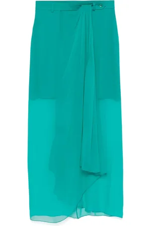 Alberta Ferretti Drapierter Rock