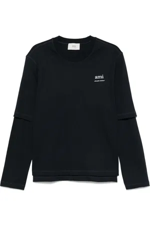 Ami T-Shirt mit Logo-Print