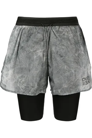 OVER OVER Shorts im Layering-Look mit Kordelzug