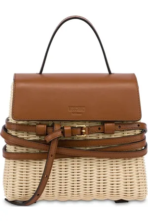 Moschino Wood Tote Bag