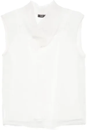 PESERICO SIGN Bluse mit Sheer-Effekt