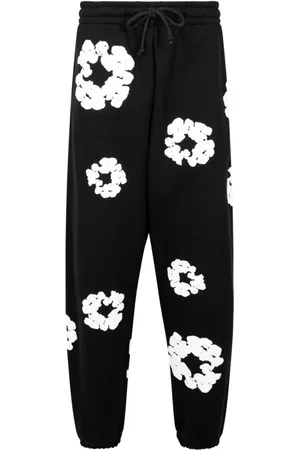 DENIM TEARS Jogginghose mit Cotton Wreath-Print