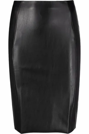 Wolford Rock in Lederoptik
