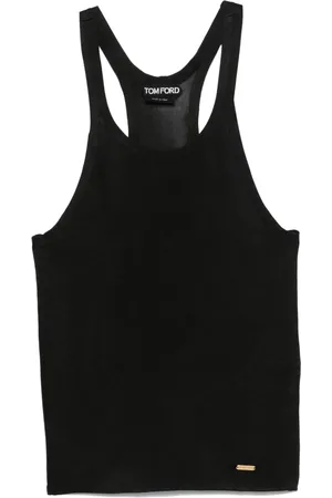 Tom Ford Tanktop mit Logo-Schild