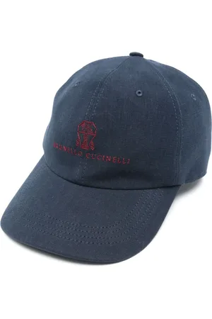Brunello Cucinelli Baseballkappe mit Logo-Stickerei