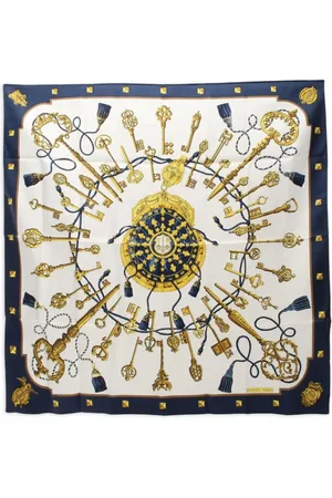 Hermès 2010s Les Cles Schal