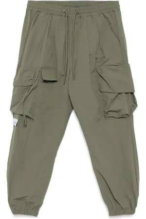 Musium Div. Cargohose mit Logo-Stickerei