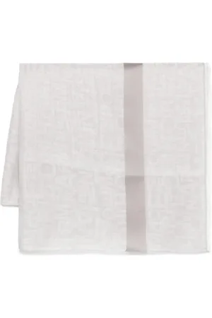 Emporio Armani Schal mit Jacquard-Logo