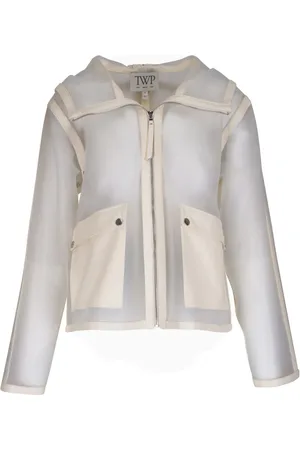 TWP Lederjacke mit Kapuze
