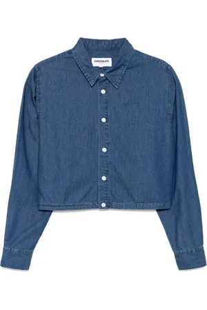 Chocoolate Klassisches Jeanshemd