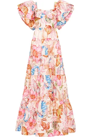 Rebecca Vallance Summer Seas Abendkleid mit Blumen-Print