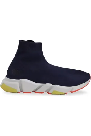 Balenciaga Speed "Blue" Sneakers mit Schnürung