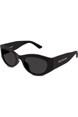 Balenciaga Sonnenbrille mit ovalem Gestell