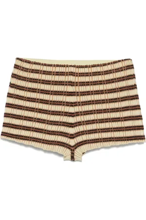 Nanushka Shorts aus geripptem Strick