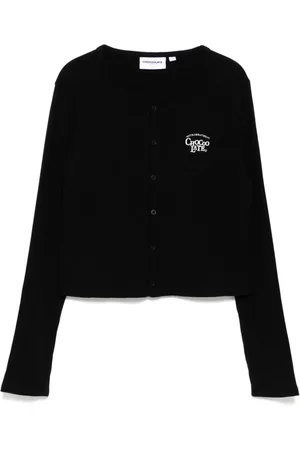 Chocoolate Top mit Logo-Stickerei