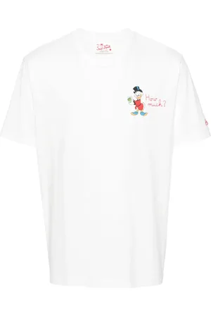 MC2 SAINT BARTH T-Shirt mit Cartoon-Print