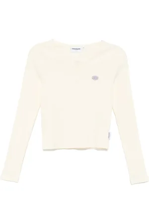 Chocoolate T-Shirt mit Logo-Stickerei