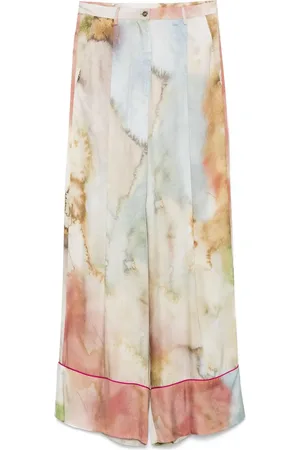 ..,MERCI Hose mit abstraktem Print