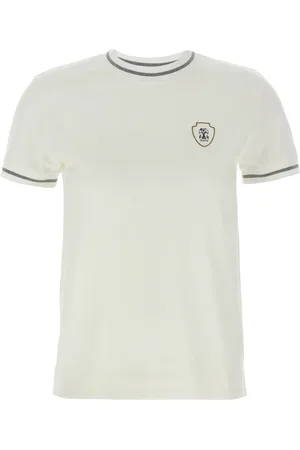 Brunello Cucinelli T-Shirt mit Logo-Print