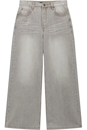 tout a coup Jeans mit weitem Bein