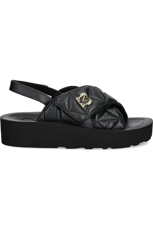 Moschino Gesteppte Sandalen