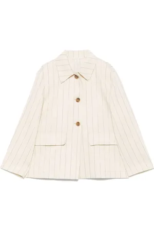SEVENTY BY SERGIO TEGON Lurex-Blazer mit Nadelstreifen