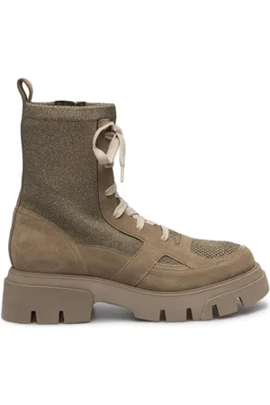 Brunello Cucinelli Stiefel mit Schnürung