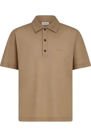 Salvatore Ferragamo Signature Poloshirt aus Baumwolle