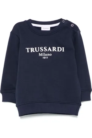 Trussardi Sweatshirt mit Logo-Print