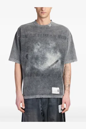 Maison Mihara Yasuhiro T-Shirt in Distressed-Optik