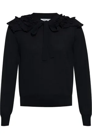 Comme des Garçons Cardigan mit Rüschendetail