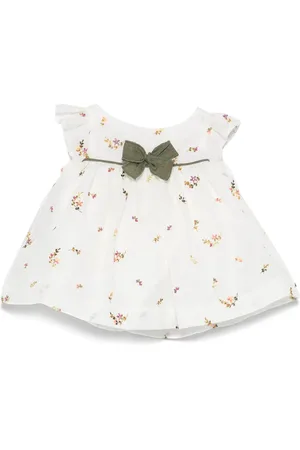 LA STUPENDERIA Kleid-Set mit Blumenstickerei