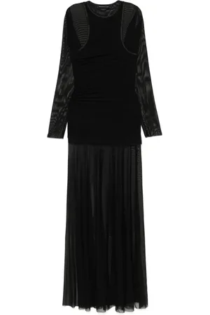 Federico Cina Semi-transparentes Kleid