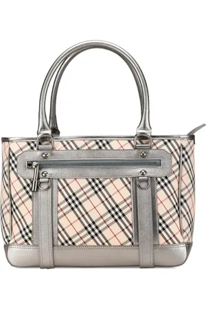 Burberry 2000-2017 Nova Check Tote Bag aus Canvas