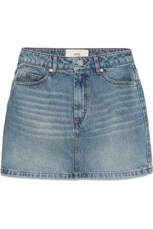 Ami Klassischer Jeans-Minirock